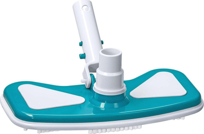 Fshesë pishine Bestway AquaClean, kokë me furça, lidhet me zorrën e filtrit, e bardhë me jeshile