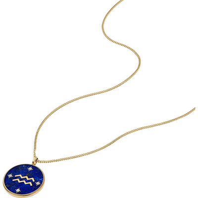 Varëse për femra Fossil Aquarius Written in the Stars JF04849710, e artë/ e kaltër