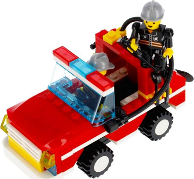 Сет за градење Alle Blox Firefighters, 140 парчиња, за деца 6+