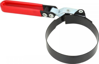 Çelës filtri vaji GEKO, diametër 95–110 mm, trup çeliku, dorezë kompozite