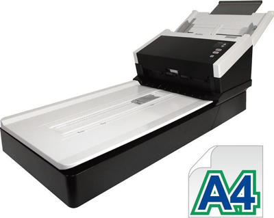 Скенер Avision DL-1409B, рамнен и ADF, A4, црно-бел