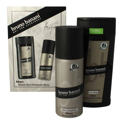 Set Bruno Banani Classic & Masculine, Deo, 150ml + Xhel për dush, 250ml