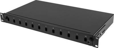 Panel optik Lanberg, 12x SC simplex, 12x LC duplex, rack 19" 1U, i zi