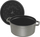 Tenxhere gize Staub Round Cocotte, 26cm, rreth 5L, gri grafit