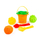 Set lodrash rere Polesie Nr.26, 6 pjese, kove 0.53L, shumengjyresh