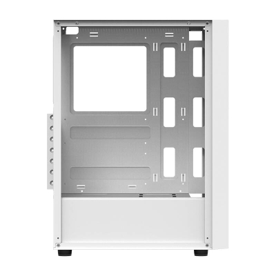 Kuti kompjuteri Darkflash A290 (i bardhë) + 3 ventilatorë RGB