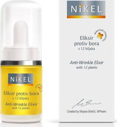 Eliksir kundër rrudhave Nikel Intensive Care, 12 bimë, 15ml