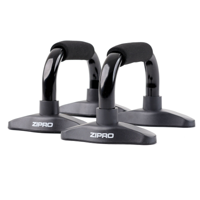 Doreza për pompa Zipro Push-up Handles, bazë e fortë, kapje EVA, të zeza