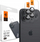 Mbrojtës kamere Spigen Glass tR EZ Fit Optik Pro, 2 copë, për iPhone 16 16 Plus, i zi