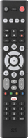 Telekomandë universale One For All URC1242, për TV dhe audio video, gri