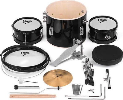 Set daullesh për fëmijë V-TONE VD Junior, akustike, e zezë