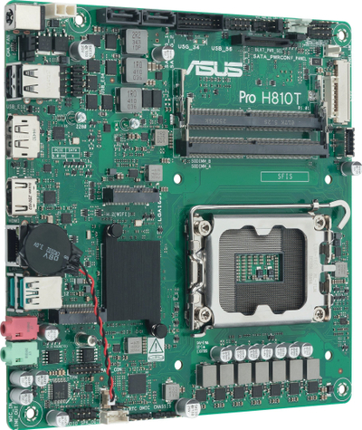 Pllakë amë ASUS Pro H810T CSM, Intel H810, LGA 1851, Mini ITX