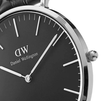 Orë për femra Daniel Wellington, e zezë