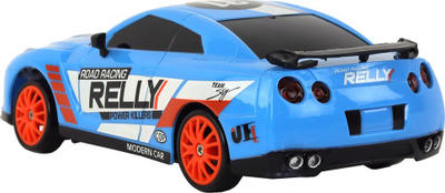 Makinë sportive me pult Leantoys, shkalla 1:24, rrota që ndërrohen, blu