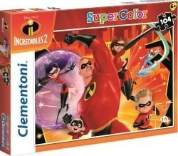 Puzzle Clementoni The Incredibles 2, 104 делови, многуобоен