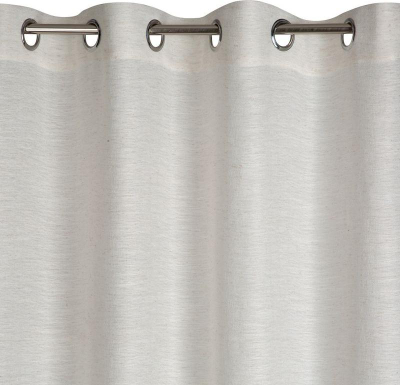 Perde Eurofirany Drape 386684, 140 x 250 cm, poliester, e bardhë