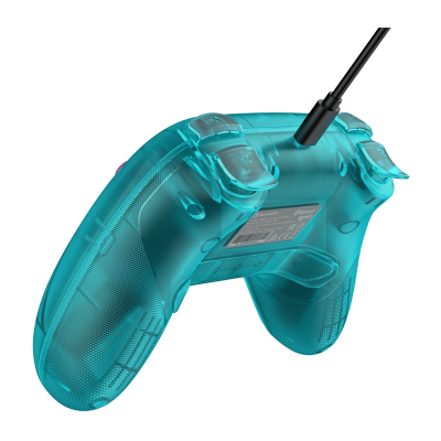 Gamepad pa tela GameSir Nova, Hall Effect, HD Rumble, turkez transparent