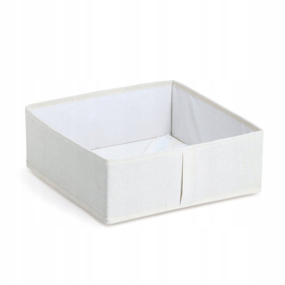 Kuti ruajtëse Zeller Present, poliester dhe filc, 30x30x11 cm, gri