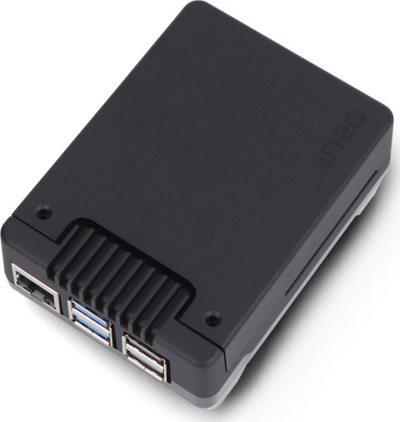 Kuti Argon40 NEO 5, M.2 NVMe PCIe për Raspberry Pi 5, e zezë