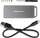Kuti e jashtme Qoltec Mini për SSD M.2 NVMe, USB 3.1 10Gb/s, alumini, e zezë
