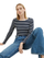 Bluzё Tom Tailor Regular Fit, bardhё/zezё