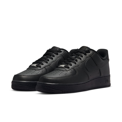 Atlete Nike Air Force 1 '07 M CW2288-001, lëkurë sintetike, të zeza me rozë