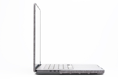 Заштитна маска ZAGG Snap On Hardshell за MacBook Air 13" M2 M3 M4, пластика, сива smoke