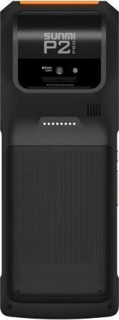 Terminal POS Sunmi P2 A9 Go, 2GB 16GB, NFC WiFi Lexues barkodi, portokalli e zezë