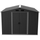 Shpi kopshti metalike Saska Garden 259x257x202 cm, çelik i galvanizum, gri e errët