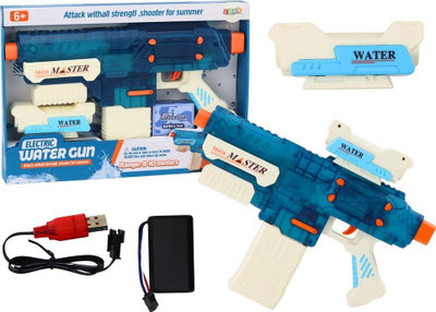 Pistoletë uji Leantoys M416, 500 ml, me bateri, shumëngjyrëshe