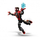 Set Lego Marvel Miles Morales 76225, 238 pjesë, 23cm, i zi e kuq