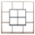 Raft Brody 136×22×136 cm (HM8771.02), gri