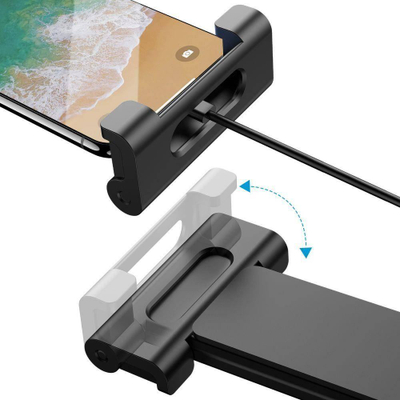 Mbajtëse për te koka e sediljes të makinë Tech-Protect Stretchable Headrest, universale, e zezë