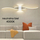 Lampë murale ZD150A, LED 24W, 60cm, e bardhë
