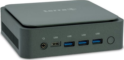 Kompjuter i vogël Terra PC Micro 6000G Greenline, desktop kompakt, kursim energjie, i zi