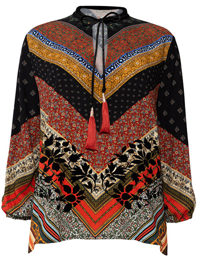 Bluzë Desigual 3/4 19WWBW19 7006, shumëngjyrëshe L