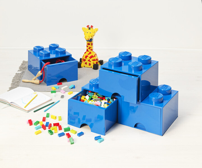 LEGO кутија, со фиока, small (4), жолта