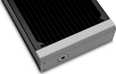 Radiator ftohës PC EK Water Blocks EK-Quantum Surface P120M, 120mm, një ventilator, i zi