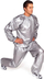 Kostum sauna MASTER Overall Exercise Suit, madhësia L, argjendtë
