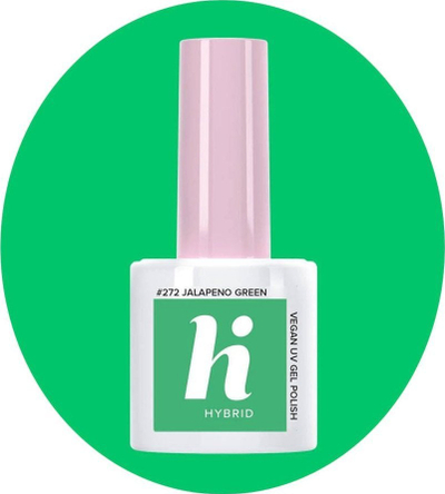 Llaku gjysmë-permanent Hi Hybrid 272 Jalapeno Green, 5ml, jeshile
