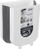 Kosh plehrash 5 Five Simply Smart Retractable Trash Can, 8L, i bardhë e zezë