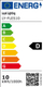 Prozhektor LED 10W, 1400 lm, IP65, 4000K, me sensor, i zi