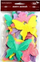 Set dekorativ Galeria Hobby Glitter Butterflies, 52 copë, flutura me shkëlqim, shumëngjyrëshe