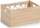 Kuti druri Zeller Wooden Box Openwork BOHO, 30 x 20 x 16 cm, kafe natyrale