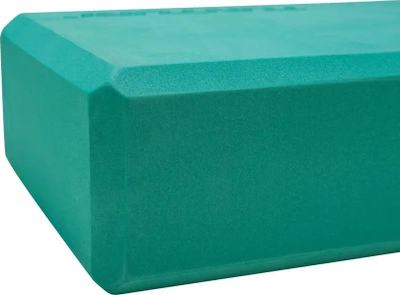 Bllok joge Tunturi Yoga Block, shkumë EVA, 23x15x7.5cm, ngjyrë tyrkiz