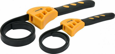 Set çelës filtri vaji Vorel T57616, 2 copë, 10–110mm 40–160mm, portokalli e zezë