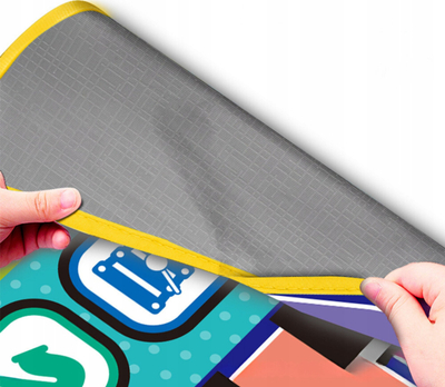 Интерактивна музичка подлога Леантојс Dance Mat, пијано, 60 x 30 cm, повеќебојна
