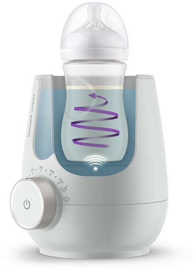 Грејач и стерилизатор за шишенца Philips Avent SCF359/00, 2 во 1, премиум, бел