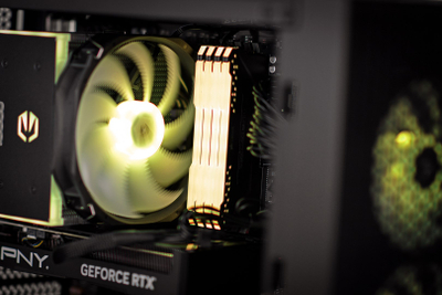 Kompjuter Actina, AMD Ryzen 7 5700X, 16GB RAM, 1TB SSD, AMD Radeon RX 7700 XT, ngjyrë e zezë