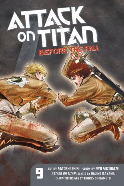 Attack On Titan Before The Fall 9 - Satoshi Shiki Ryo Suzukaze